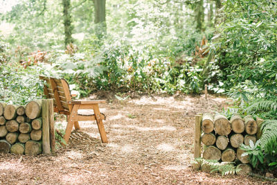 Woodland glade for burial or ash memorial